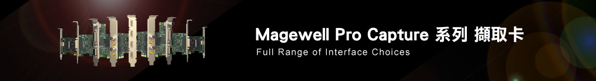 Magewell Pro Capture 系列 - Magewell 擷取卡