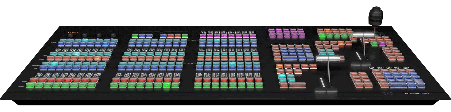 TriCaster Flex Control Panel all look