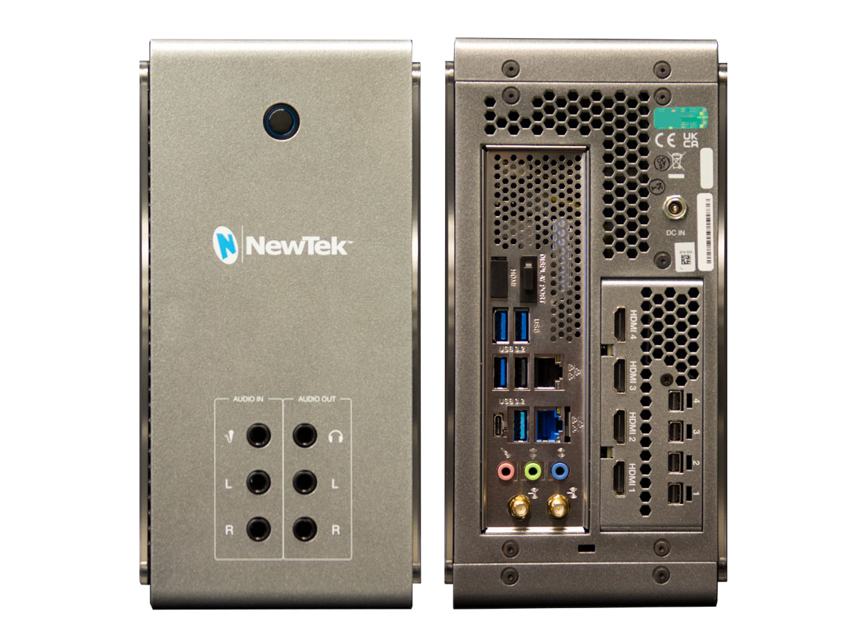 TriCaster MiniX 實體照片 : Mini X主機 I/O